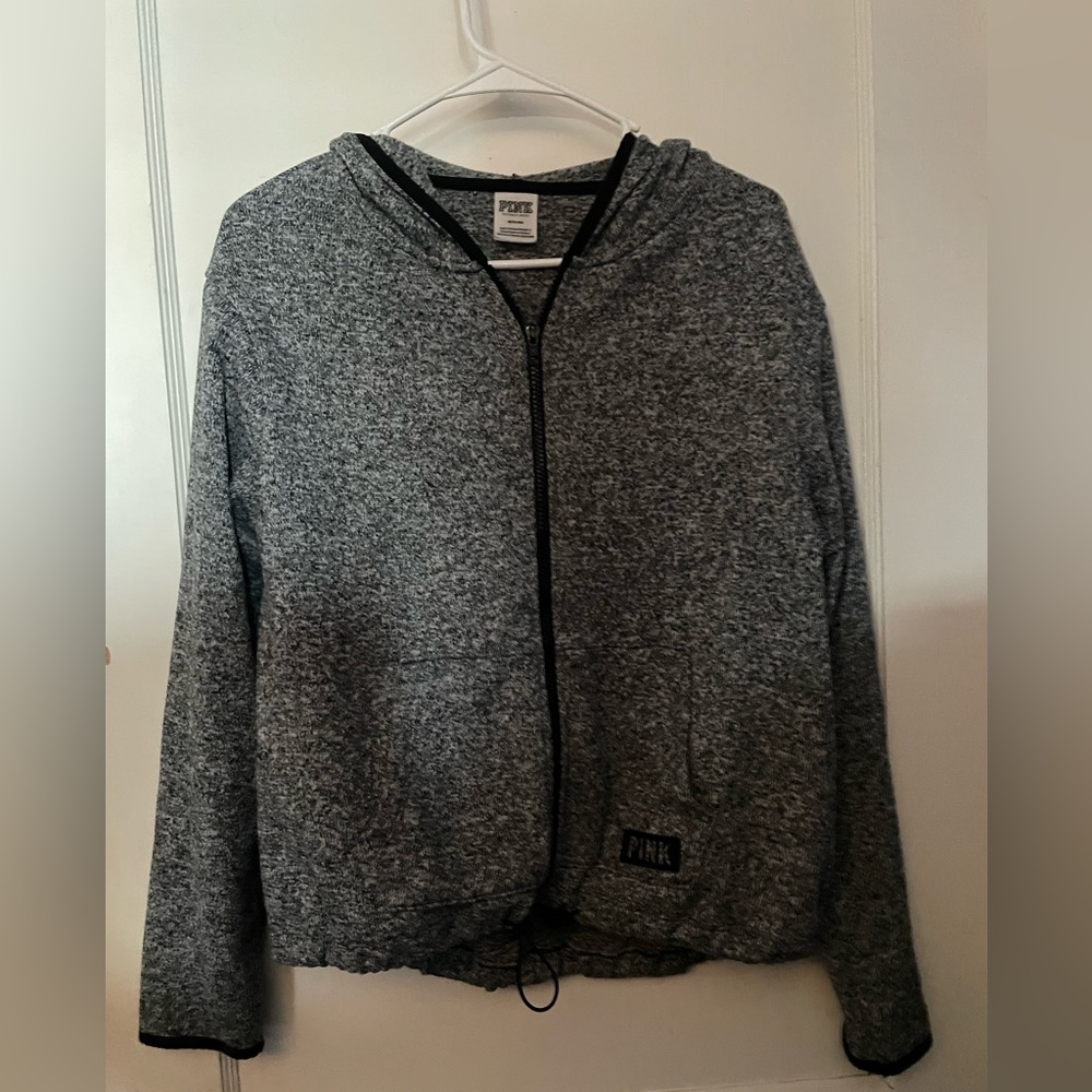 PINK zip up sweatshirt